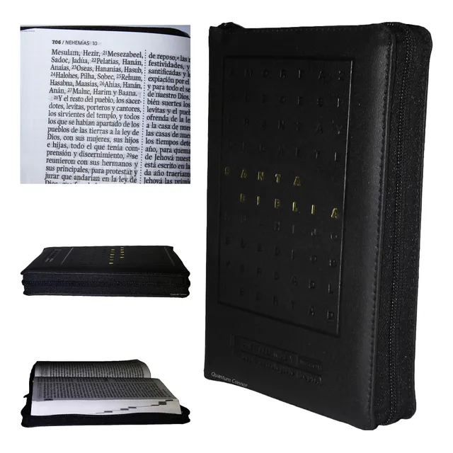 Biblia Cristiana Reina Valera 1960 Letra Tamaño Grande Negro
