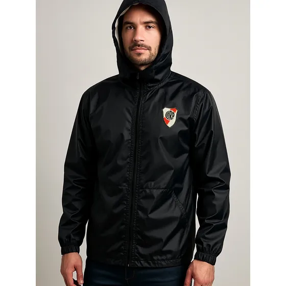 Campera Rompeviento River Plate Daca Carp Escudo