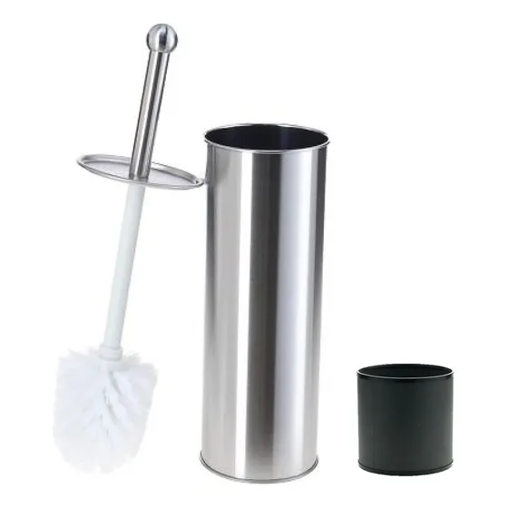 Escobilla Cepillo Limpia Wc Baño Acero Inoxidable Taumm