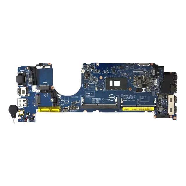 4gtkn Motherboard Dell Latitude 7480 E7480 I7-6600u La-e131p