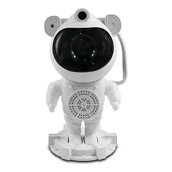 Proyector Bocina De Astronauta 3 Cambios Blanco