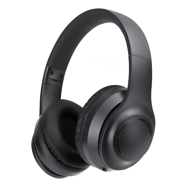Auricular Vincha Bth Gadnic Cancelación De Sonido Inalámbrico Negro Microfono Integrado