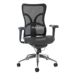 Cadeira Para EscritĂłrio Em Tela Mesh - Mk-10ap Cor Preto Cadeira Para EscritĂłrio Em Tela Mesh - Mk-10ap Cor Preto