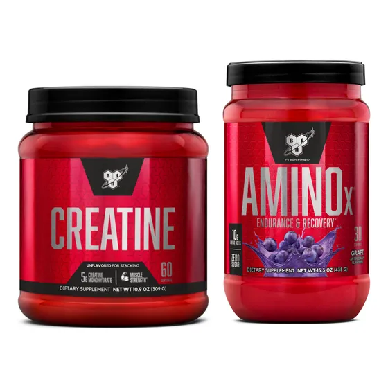 Combo Bsn Creatina 309gr + Amino X Aminoácidos 435gr Bcaa