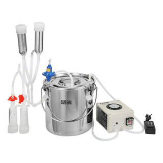 Máquina Ordeñadora De Vacas Ovejas Extractor 12 L Portátil Máquina Ordeñadora De Vacas Ovejas Extractor 12 L Portátil