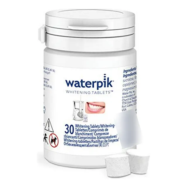 Tabletas Blanqueadoras Waterpik Mint Compatible Con Waterp