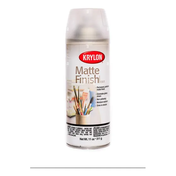 Spray Barniz Acabado Final Mate Para Faros Krylon