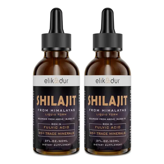 Suplemento De Líquido Orgánico Shilajit Resin, Shilajit Hima
