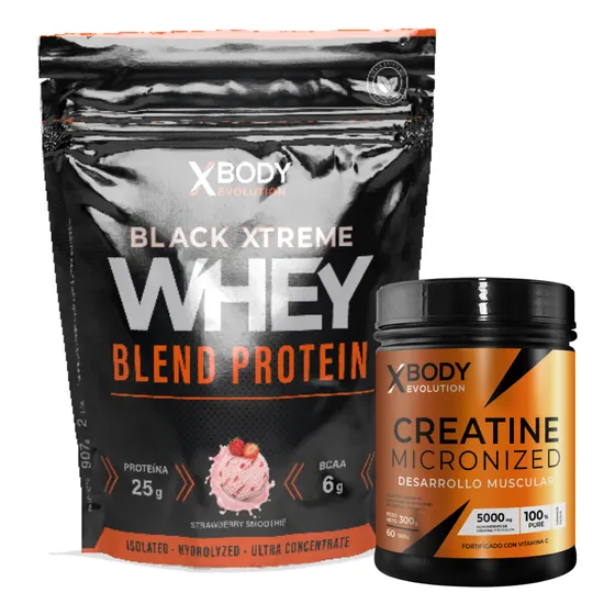 Xbody Whey Protein 2 Lbs + Creatina Monohidrato 300 Grs