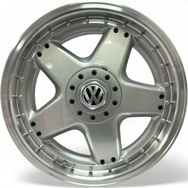Jg De Roda Bar Summer Gti Aro 17x7  4x100 C/ Rebite + Bicos 