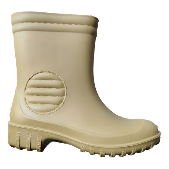 Botas Caña Corta Goma Pvc Marca Santa Ninfa Sin Puntera