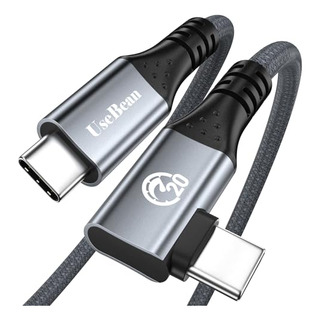 Cable Usb C De 90 Grados 240w 6.6ft, Cable Usb C A C En Ángu Cable Usb C De 90 Grados 240w 6.6ft, Cable Usb C A C En Ángu