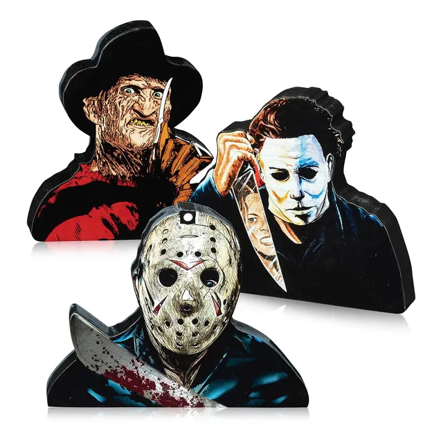 3 Repuesto Clasica Persoaje Terror Decoracion Mesa Doble