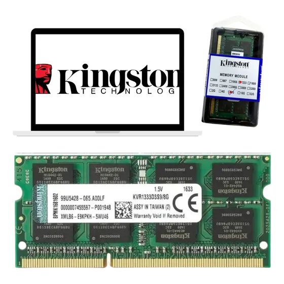 Memória RAM ValueRAM verde 8GB 1 Kingston KVR1333D3S9/8G