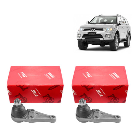 Par Pivo Suspensão Trw Inferior Pajero Dakar 09 2010 11 2012 Par Pivo Suspensão Trw Inferior Pajero Dakar 09 2010 11 2012