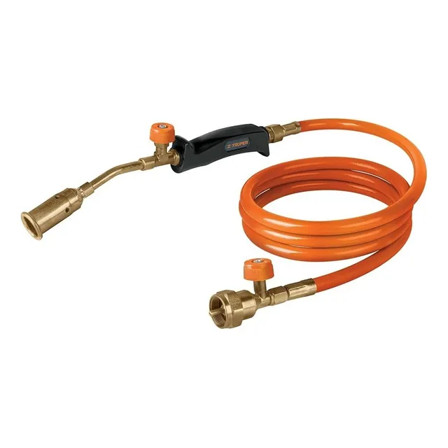Soplete C/manguera 2mt P/gas Conector 1puLG Sop-201 Truper