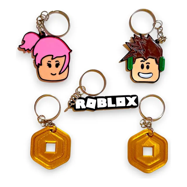 Roblox Llaveros X30 Robux Regalo Cumpleaños Souvenirs