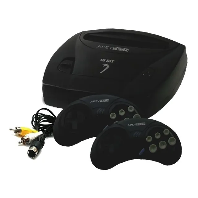 Consola Video Juegos Apevtech 16 Bit color negro