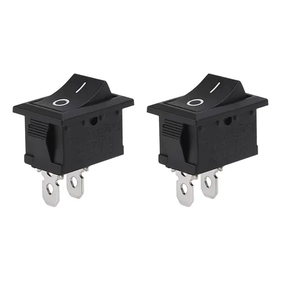 2 Interruptor Encendido Y Apagado Basculante Equip. Elect