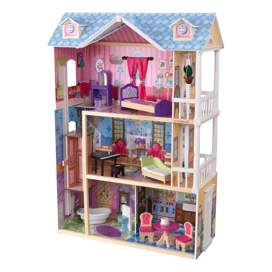 Mi Casa De Muñecas Con Muebles, De Kidkraft