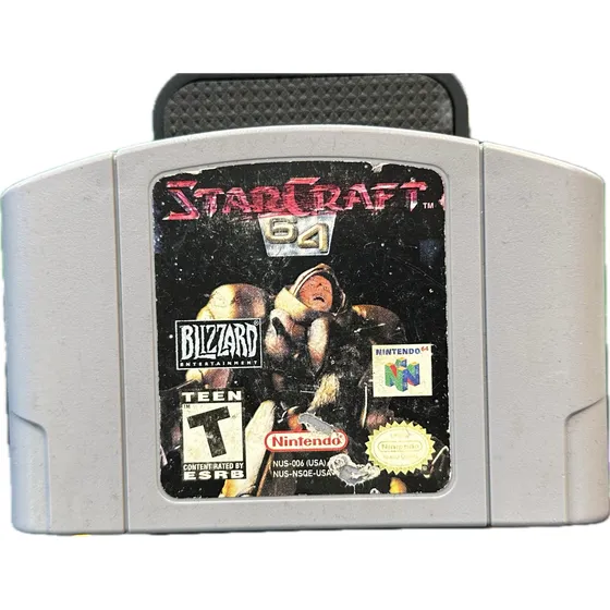 Starcraft 64 Nintendo 64 Original Buen Estado**play Again** (Reacondicionado)