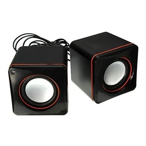 Parlantes Para Pc Stereo B919 Cuadrados