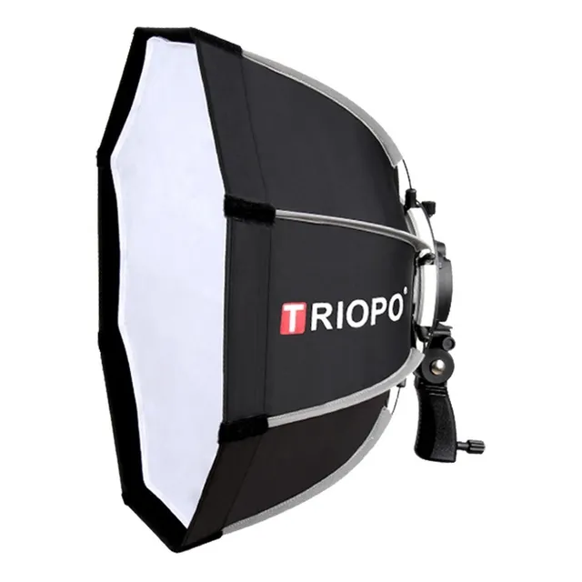 Octo Box Softbox 90cm C/ Rotula P/ Flash Zapata Triopo