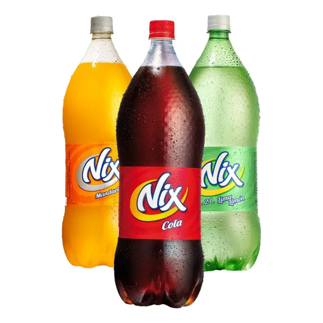 Refresco Nix 2,5l Sabor Cola, Pomelo, Naranja, Lima Funda X6