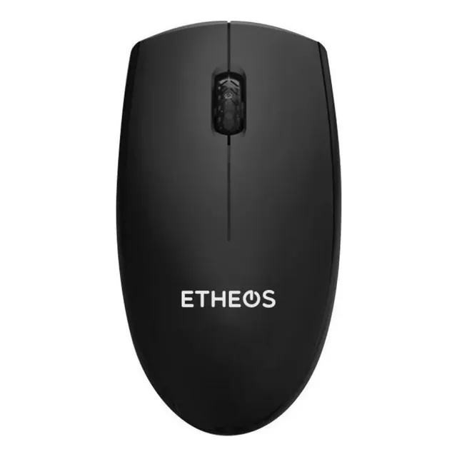 Mouse Etheos Inalambrico Wireless 1200 Dpi Color Negro