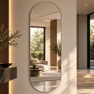 Espelho 100x40 Mirano Oval Berlim