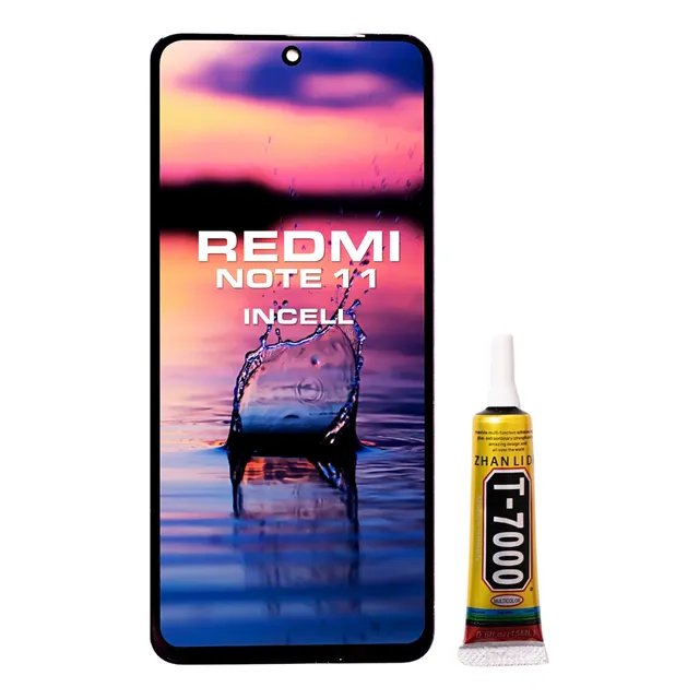 Tela Frontal Display Touch Compatível Redmi Note 11 + Cola