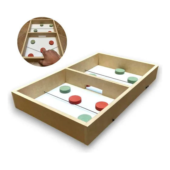 Juego De Mesa Madera Metegol Montessori Regalo Navidad