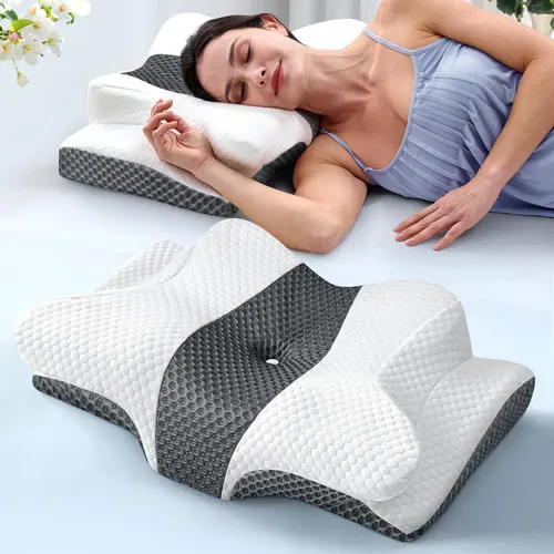 Neck Pillow Cervical Side Sleeper Pillows For Adults Pain St