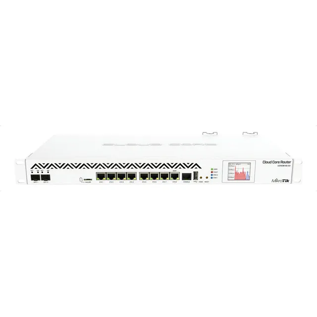 Router MikroTik Cloud Core CCR1036-8G-2S+EM blanco