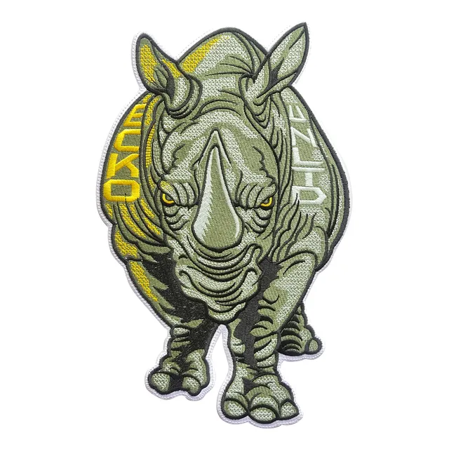 Parche Bordado Ecko Unltd Rinoceronte Rhino