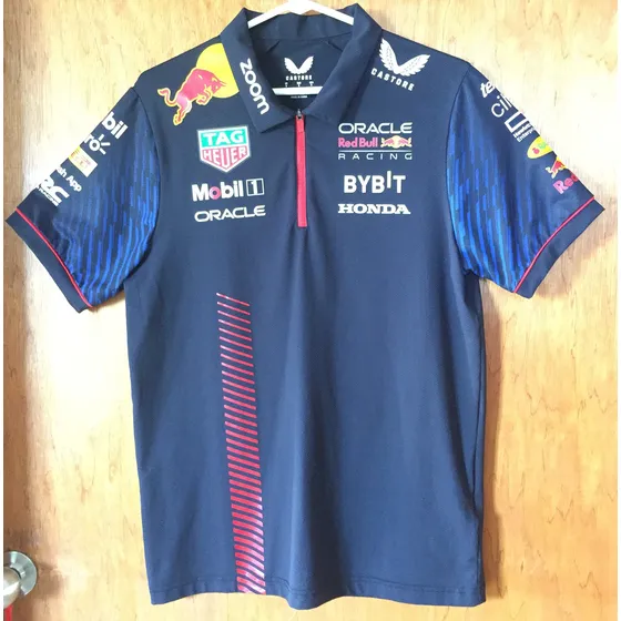 Chemise Polo F1 Oracle Red Bull Racing Castore Original 2023