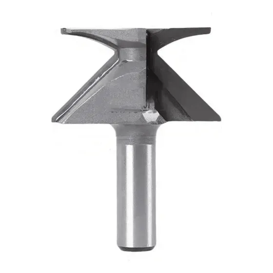 Fresa P/ Dobra De Mdf 38mm X R18mm X (45°) X 12mm Haste