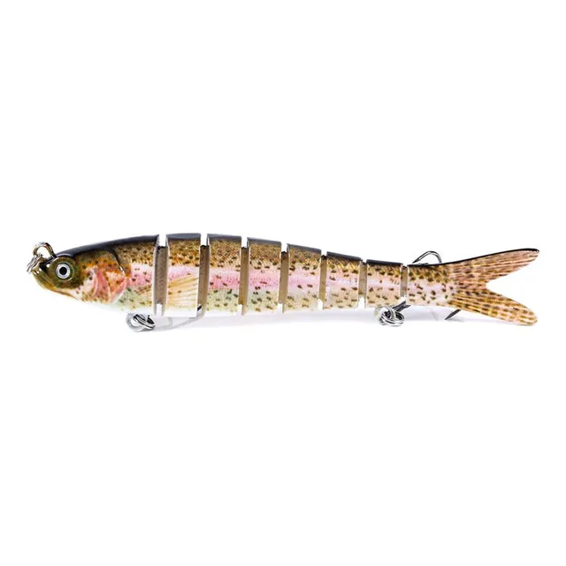 Cebo Pesca Articulado Multipl Segmento Anzuelo Tripl Equipo