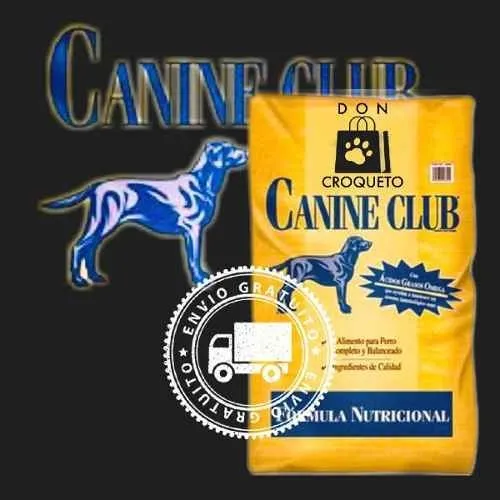 Alimento Canine Club para perro adulto de 22.7 kg