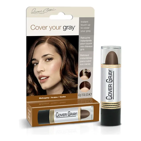 Barra De Retoque, Cubre Tu Cabello Gris, Color Caoba