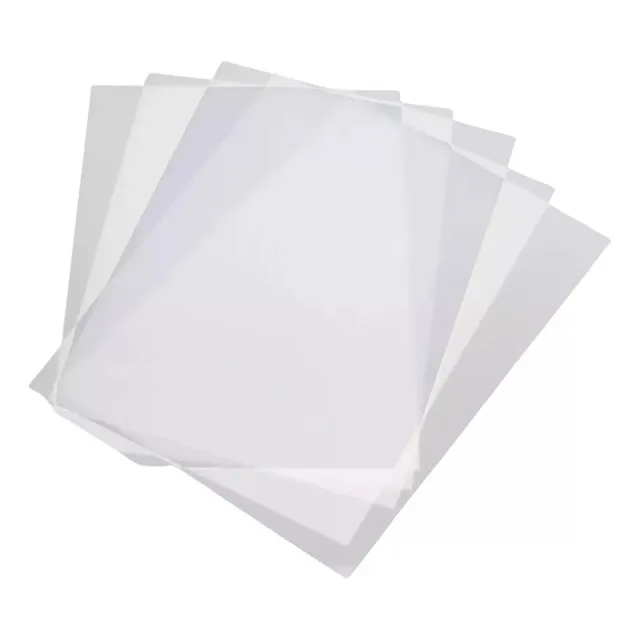 100 Hojas De Papel Film A4 Dtf Yoyo Transparente