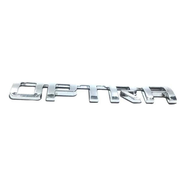 Emblema Optra Para La Maleta Cromado 