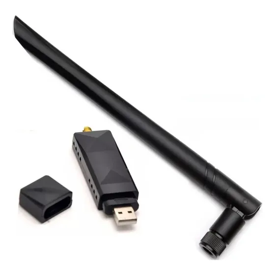 Adaptador Wifi Usb Dual-band Rt5572 10dbi Kali Linux Pentest