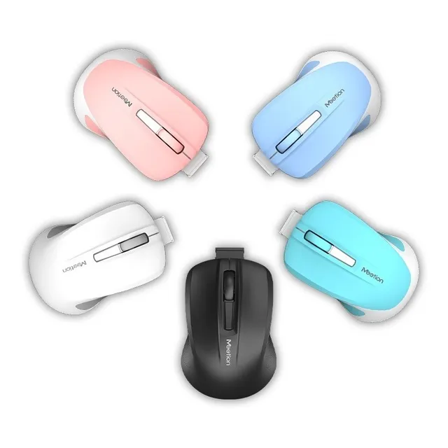 Mouse Minigo 2.4g Meetion Inalámbrico Bateria Incorporada Uy