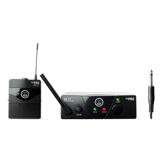 Sistema De Microfono Inhalámbrico Para Instrumentos Akg Wms4