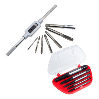 Kit Saca Parafuso Quebrado Macho Rosca Espanado + Chave Kit Saca Parafuso Quebrado Macho Rosca Espanado + Chave