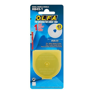 5 Repuestos Rb45-1 Olfa De 45mm Para Rty-2/dx Y, Rty-3/dx 5 Repuestos Rb45-1 Olfa De 45mm Para Rty-2/dx Y, Rty-3/dx