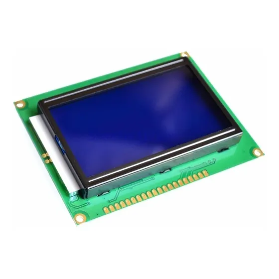 Display Lcd 128x64 Gráfico Backlight Azul St7920