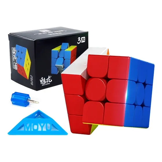Cubo Mágico Moyu Meilong 3x3 Magnético