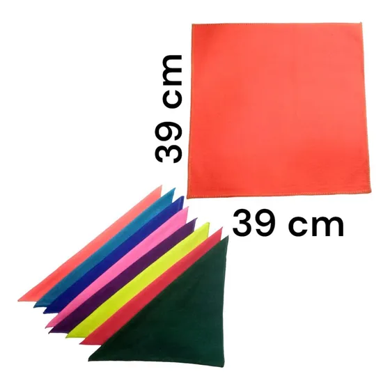 Docena De Pañito De Cocina Microfibra 39x39cm